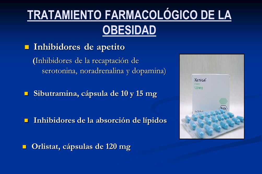 tratamiento farmacologico para la obesidad y sobrepeso